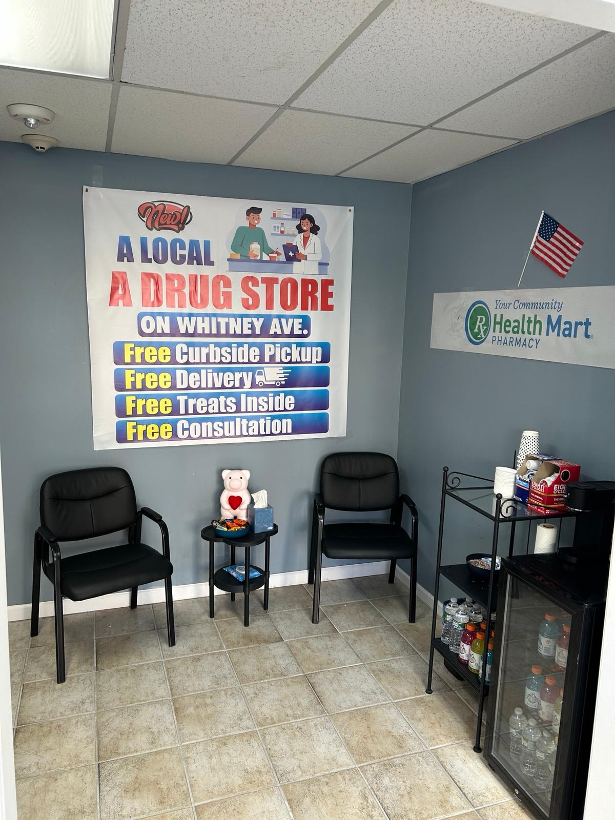 Pharmacy waiting area