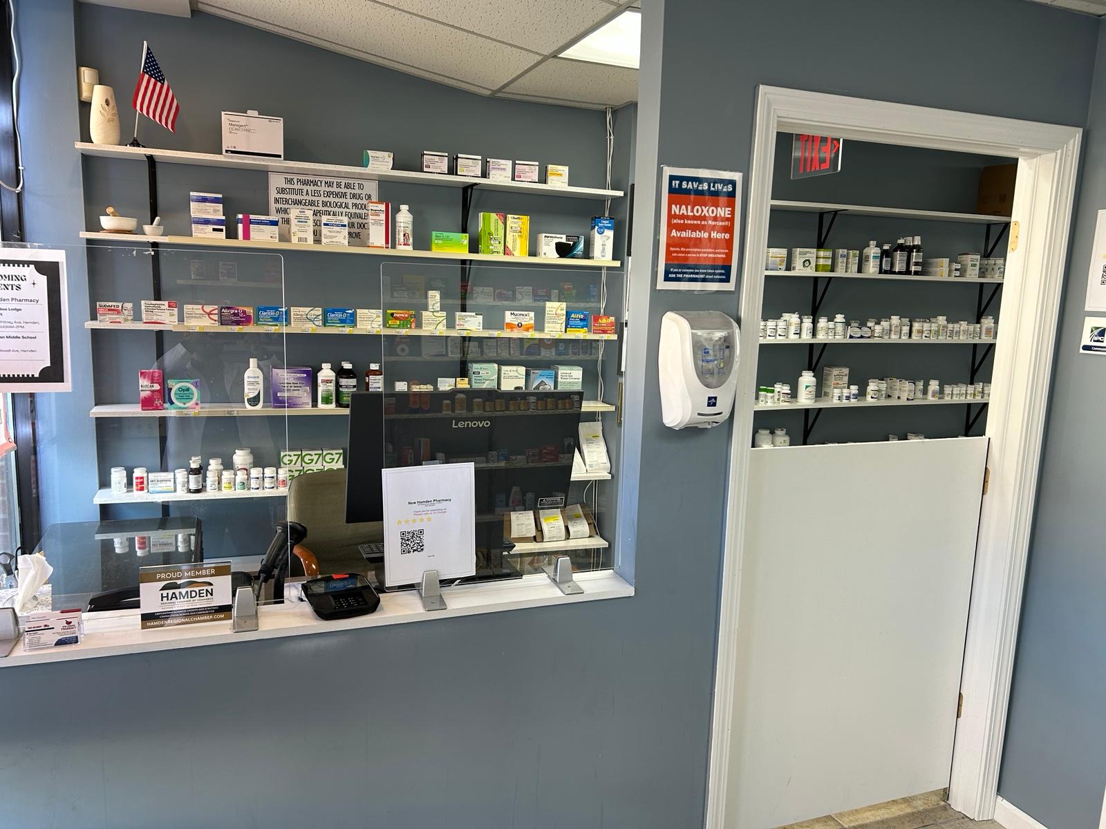 Pharmacy counter